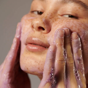 FACIAL POWDER CLEANSER with Purple Carrot