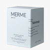 Die minimalistische weiße Schachtel des OXYGEN WATER BY MERME 4-WOCHEN-SET von MERME Berlin enthält Produktangaben wie "7 Day Pore Clearing Solution", "Purify & Anti-Breakout, 50ml" und den Hinweis, dass es in Deutschland hergestellt wird.